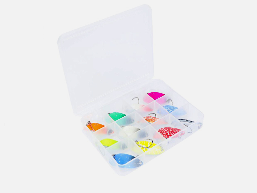 Major Fish Spoon Set 2,5 g -  Blinker Box 12 Stk.