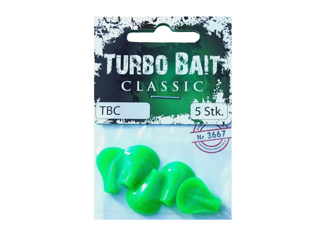 Turbo Bait Classic Einfarbig Turbo Bait - Fluogrün