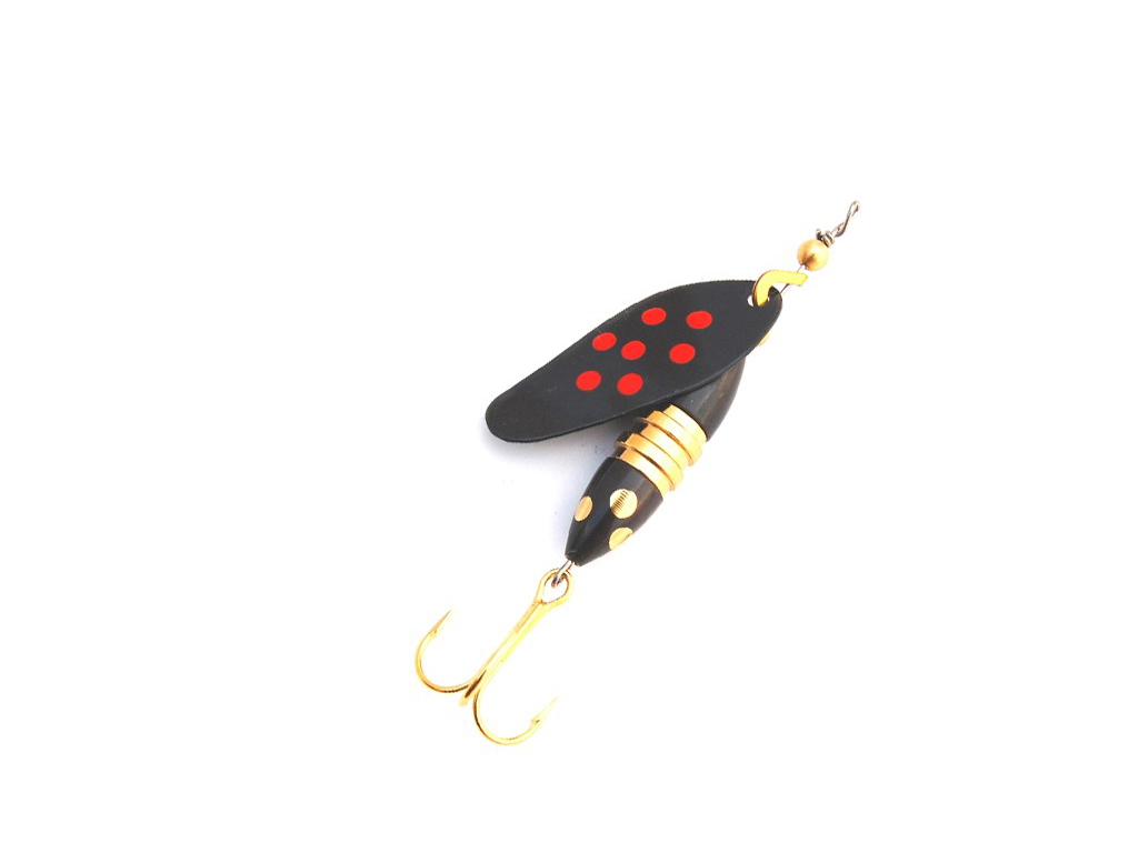 Myran Spinner Panter Pricking 7 g Schwarz-gold