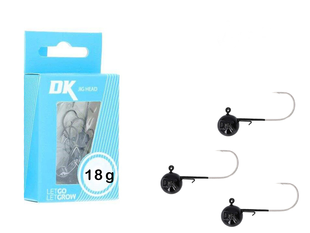 Deka Jigkopf 5/0 schwarz  18 Gramm