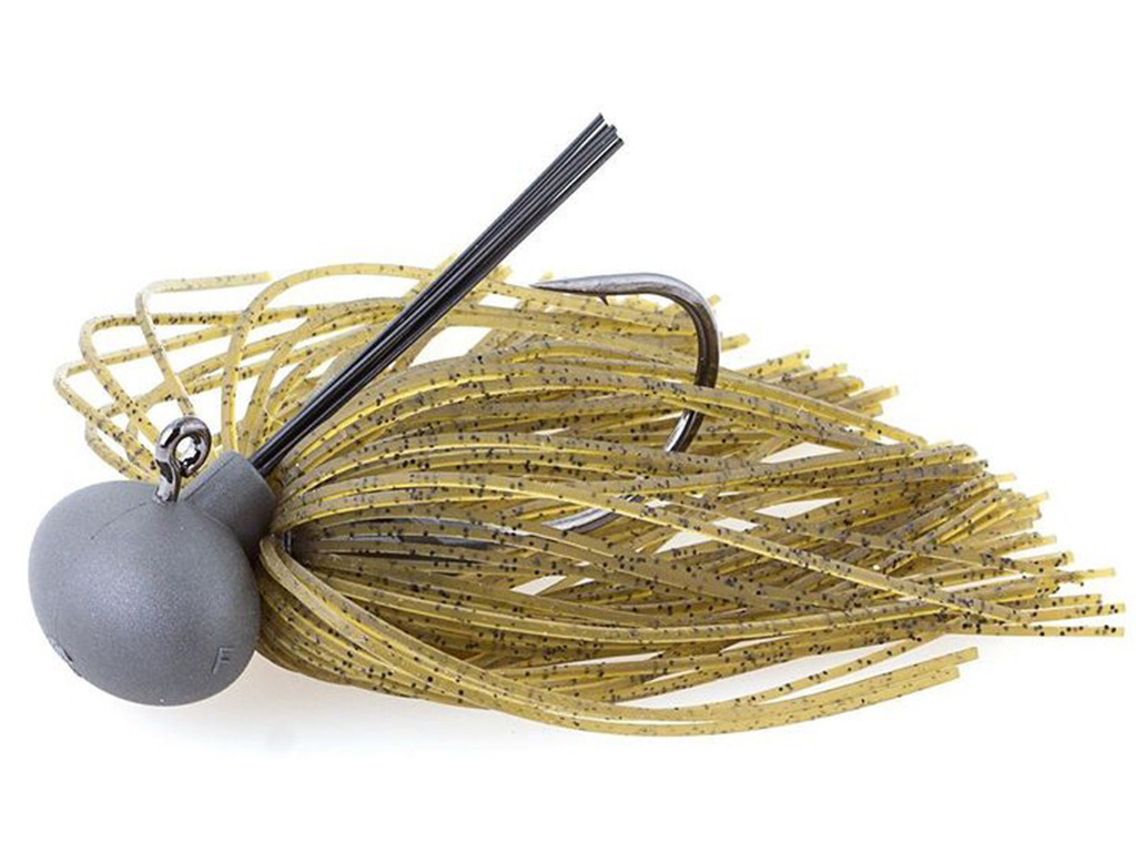 Keitech - Rubber Jig 7 g bis 14 g - Tungsten  Modell ll ( Version 2 ) Green Pumpkin/PP. 14 g