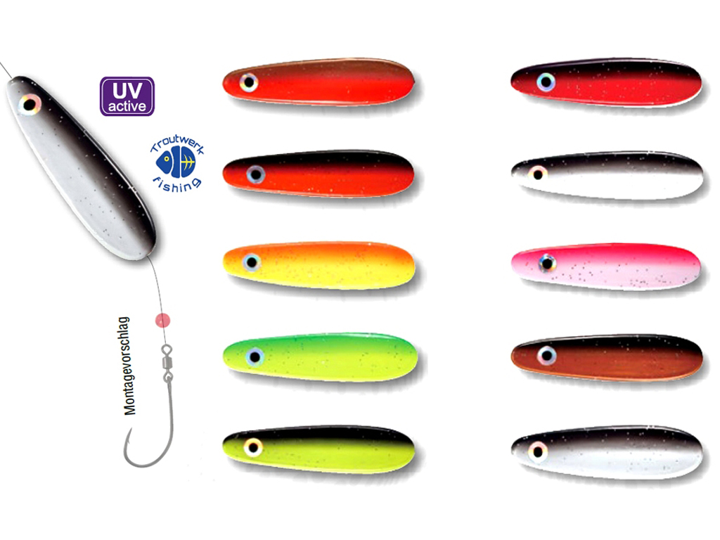 Durchlaufblinker Thor 8 g - 4 cm - Troutwerk Fishing