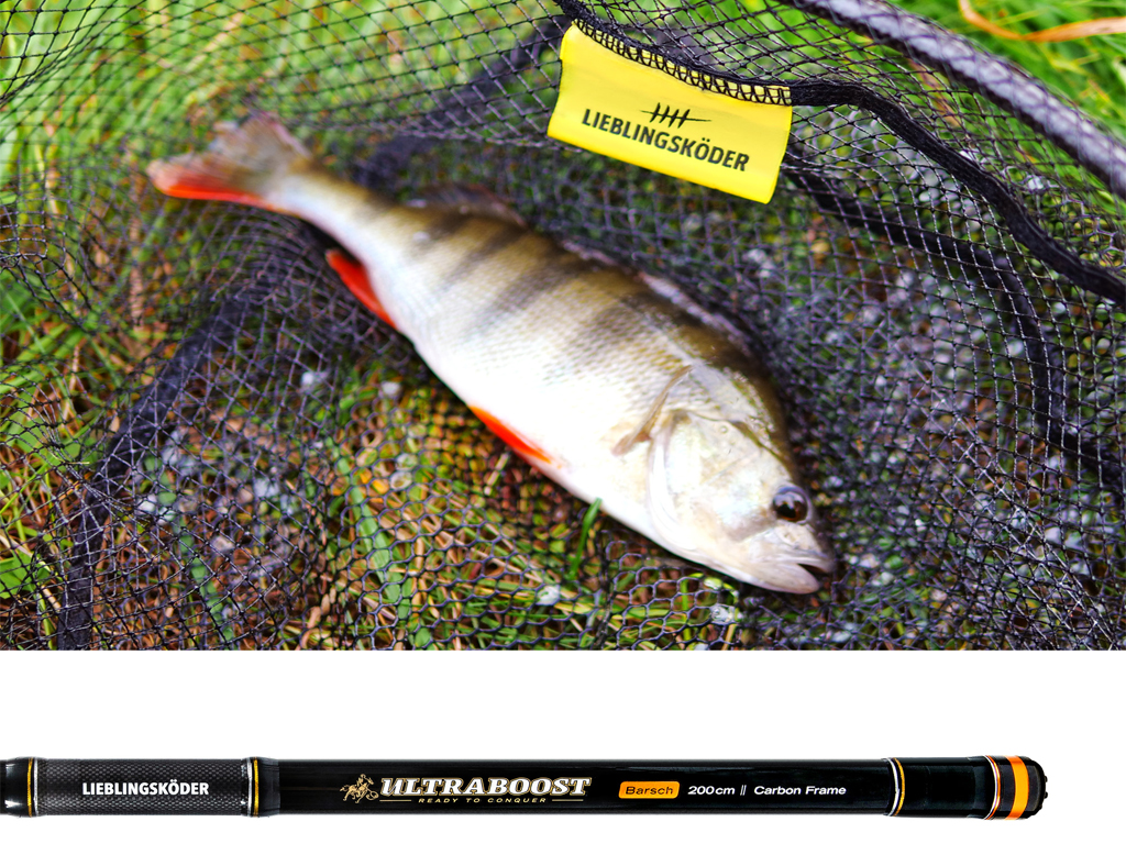 Barsch-Kescher Ultraboost - Lieblingsköder