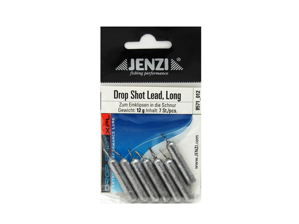 Drop-Shot Bleie - Long -  12 g