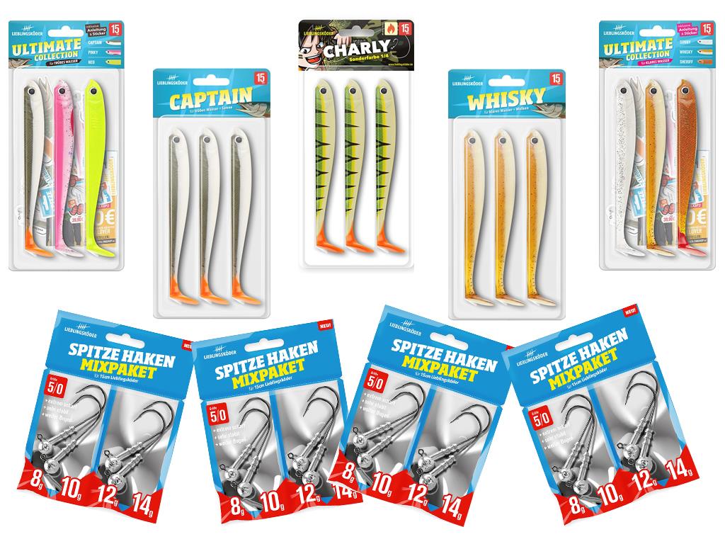 Lieblingsköder 15 cm - Hecht - großes Starter-Set