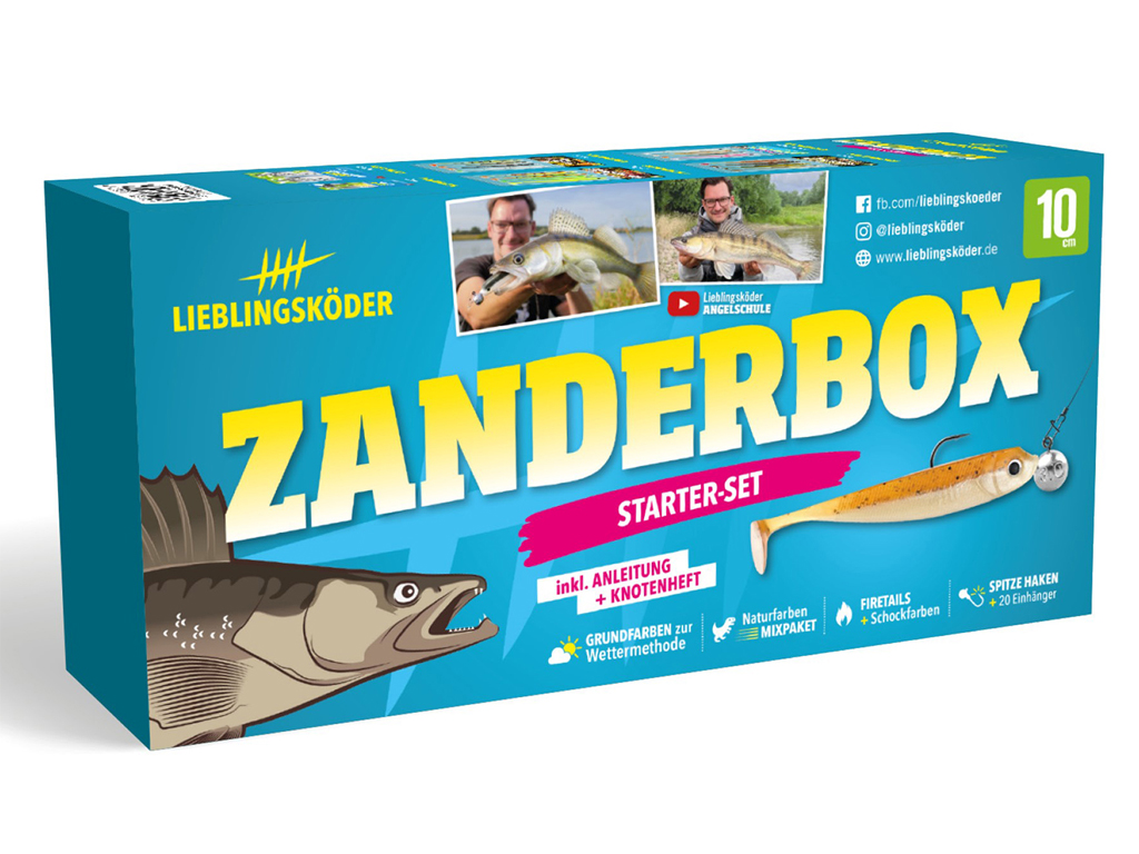 Lieblingsköder Zielfischboxen - Zander - Starterset