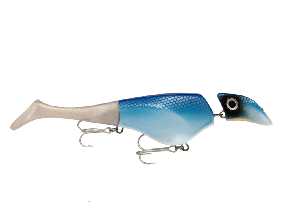 Headbanger Shad 22 cm Sinking -  Blue Pearl