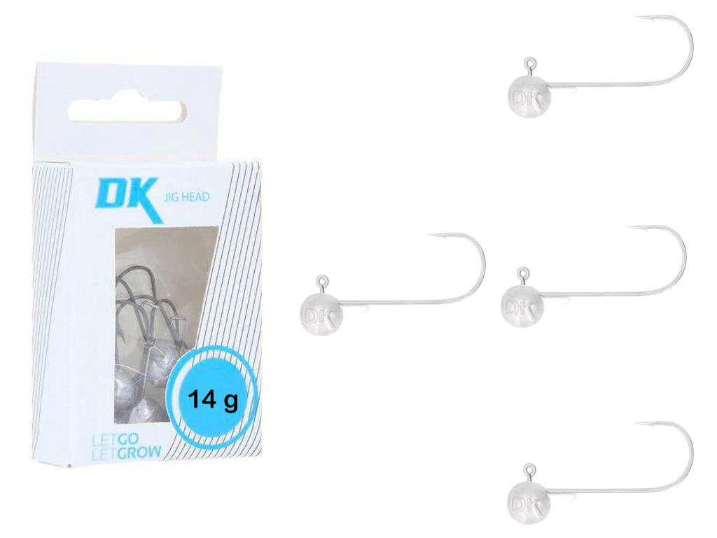 Deka Jigkopf rund Gr. 2/0  14 gramm