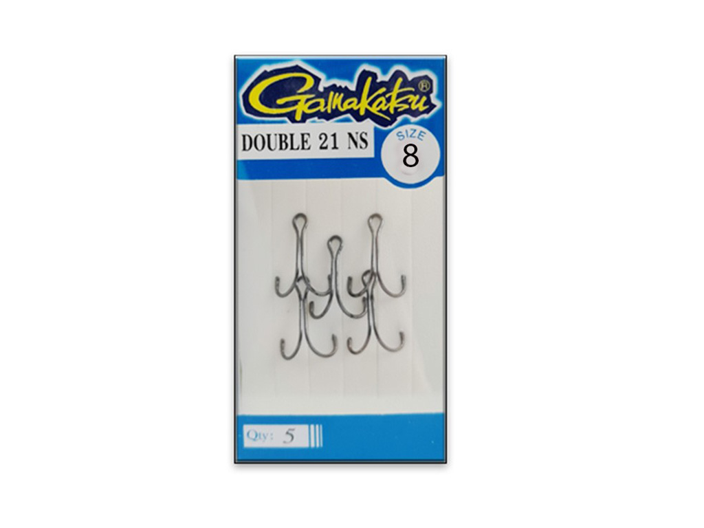 GAMAKATSU Double 21 -  Zwillingshaken - Gr. 8