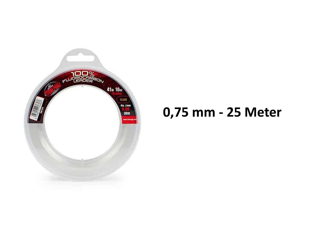 FOX RAGE STRIKE POINT - Fluorocarbon  - 0,75 mm - 25 m