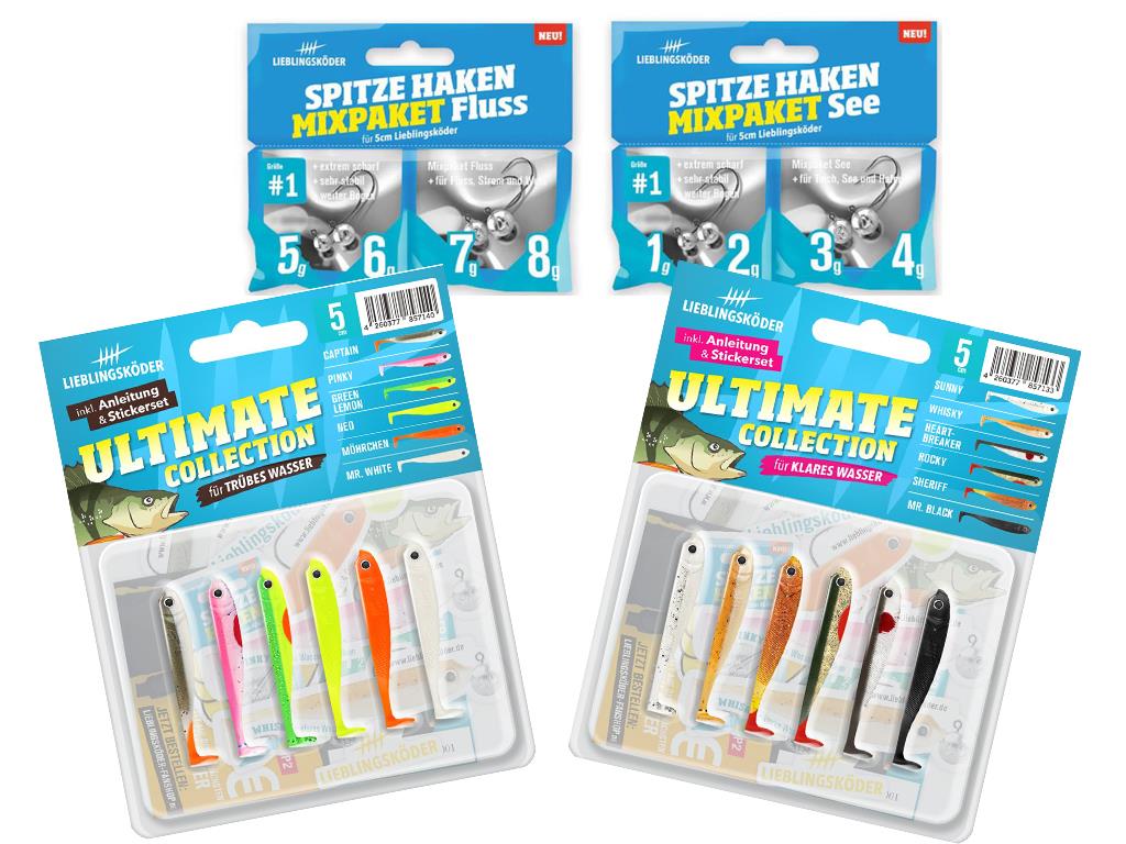 Lieblingsköder 5 cm - Barsch - kleines Starter-Set