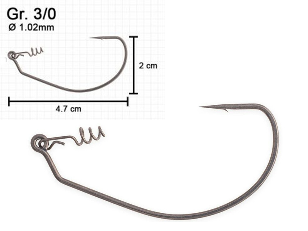 VMC Finess Swimbait Hook Gr. 3/0