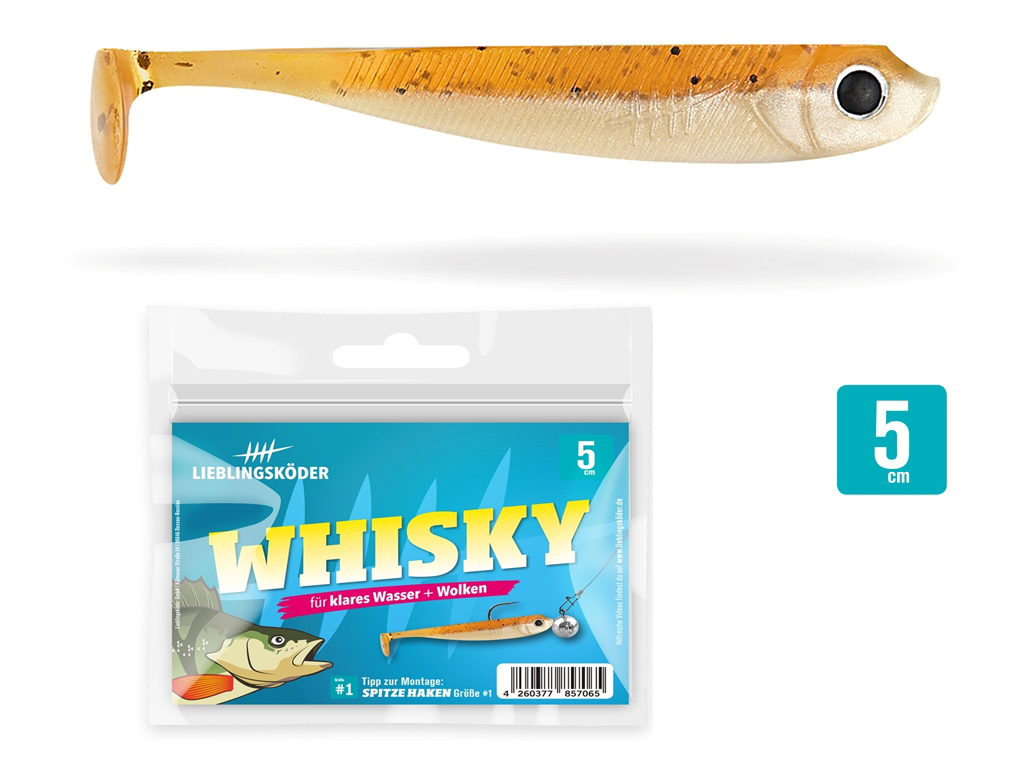 Barsch-Set Whisky - Typ S -  Lieblingsköder & SpinMad