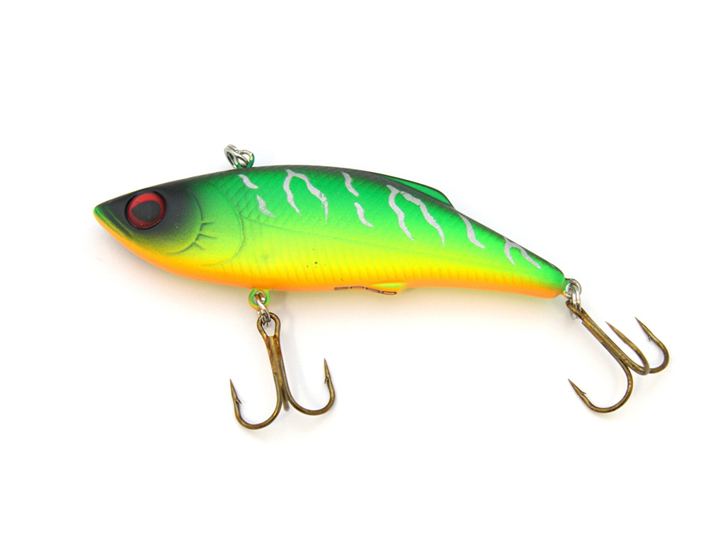 Spro Power Catcher Vibration 75 Farbe 043 - Mat-Fire-Tiger