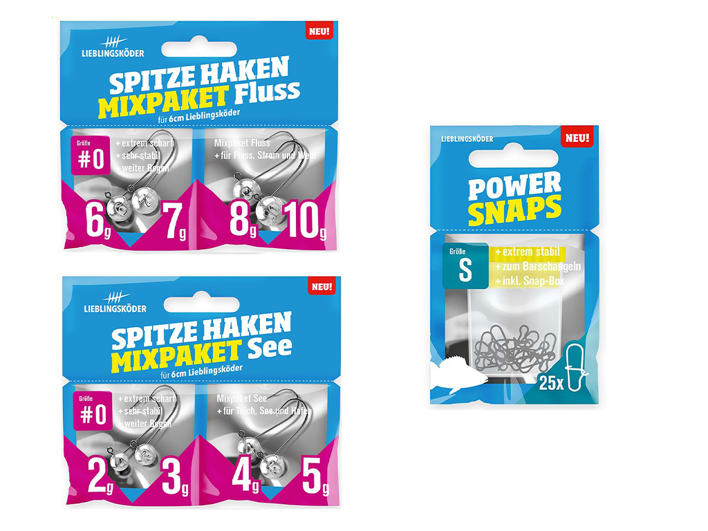 Barsch-Set Captain - Typ M - Lieblingsköder & SpinMad