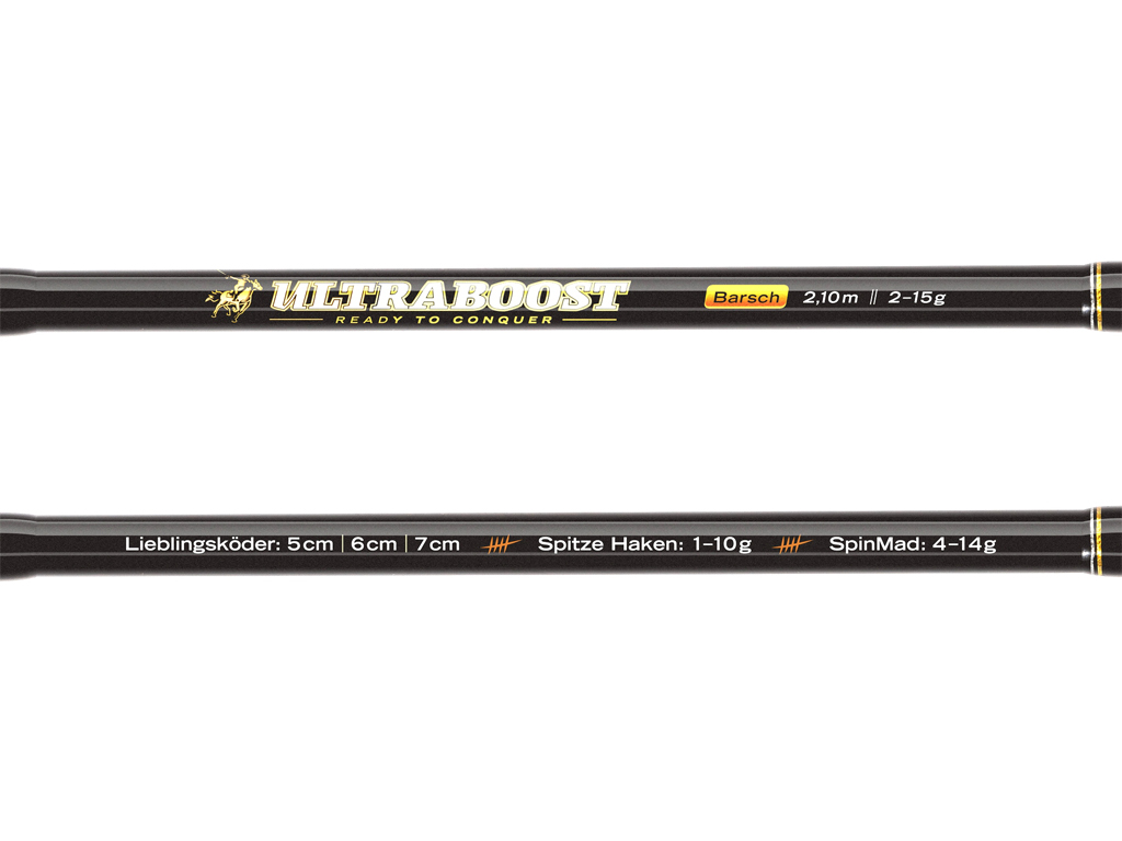 Angelset Barsch - Ultraboost Barsch Rute + Rolle Daiwa Fuego LT 1000 D