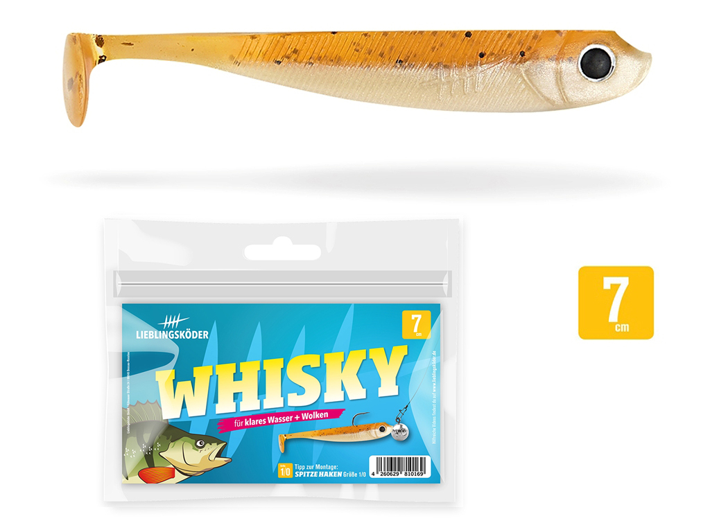 Barsch-Set Whisky - Typ L - Lieblingsköder & SpinMad