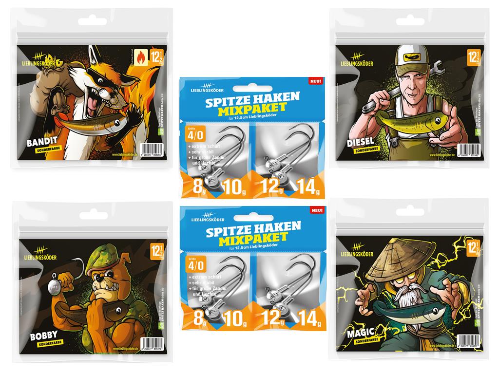 Lieblingsköder - 12,5 cm Sonderfarben-Set