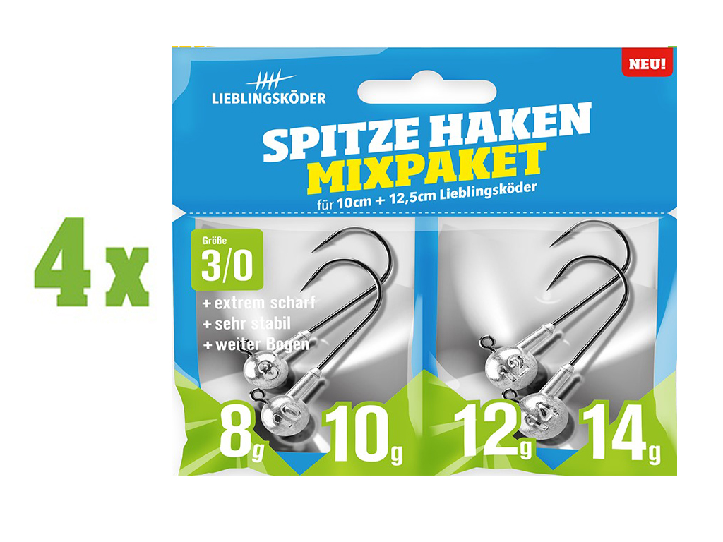 Lieblingsköder 10 cm  -  Zander - großes Starter-Set