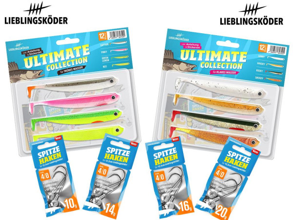 Lieblingsköder 12,5 cm - Zander - kleines Starter-Set
