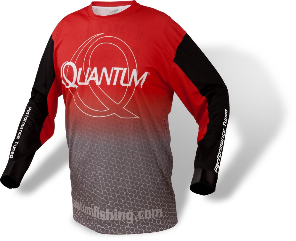 Quantum Jersey red/grey - Größe: S
