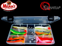 Quantum - Q Paddler Köderbox 12 cm trübes Wasser incl. Jigköpfe - Komplettbox Quantum - Q Paddler Köderbox 12 cm trübes Wasser incl. Jigköpfe - Komplettbox