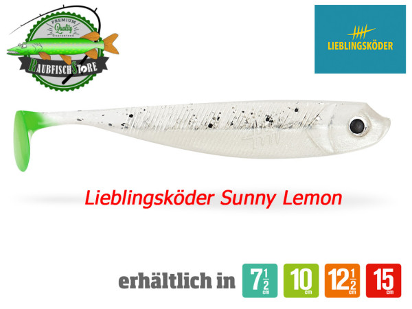 Lieblingsköder - Sunny Lemon 7,5 bis 15 cm