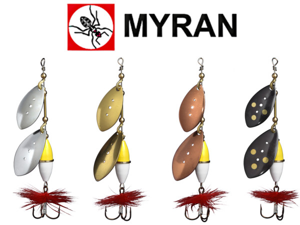 Myran Spinner Wipp Dubble 12 g