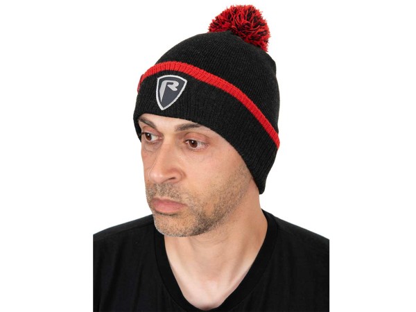 Fox Rage Voyager Dark Grey Bobble Hat - Bommelmütze