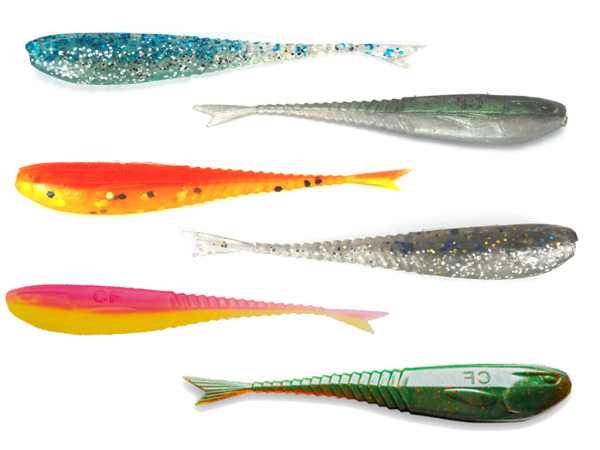 CRAZY FISH Glider 9 cm Floating - 8 er Pack
