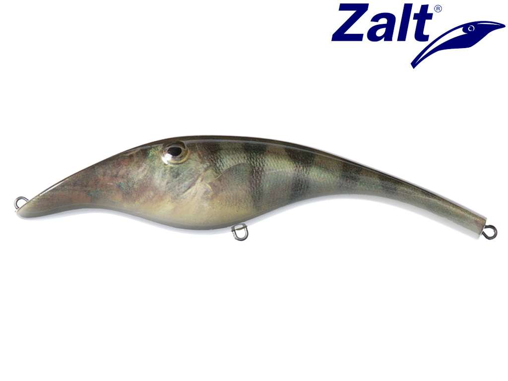 Leurre Zalt Zam Z Tail Wobbler 71 Orange Néon UV - Brochet Perche - 22cm