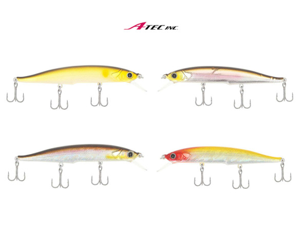 A-Tec Crazee Minnow Shad 110SF - 14 g - Zander - Wobbler