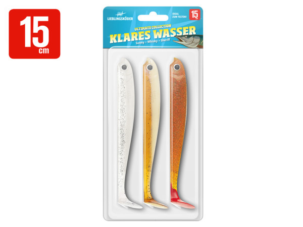 Lieblingsköder Ultimate Collection 15 cm - klares Wasser