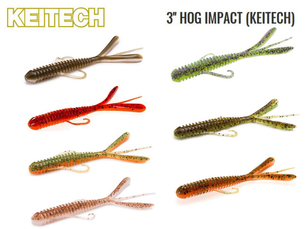 Creature Baits -Keitech - 3" Hog Impact