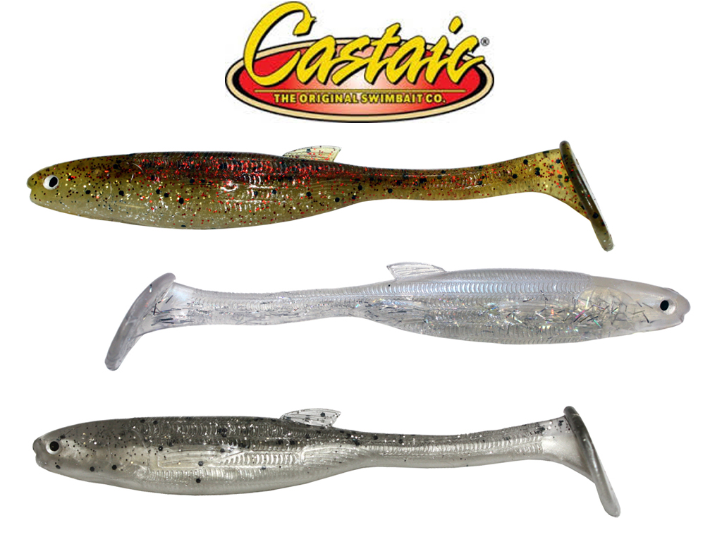 Castaic Baby Jerky J Swim 3,5 inch -Flashfarben, Castaic, Köder