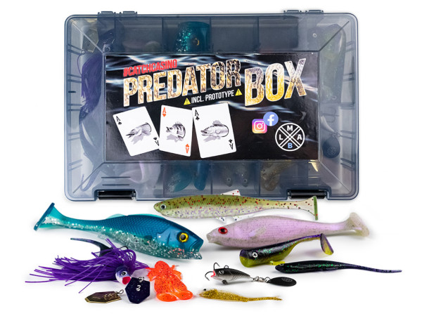 LMAB Catch Casino Predator Box - Limited Edition - 27 Kunstköder incl. Box