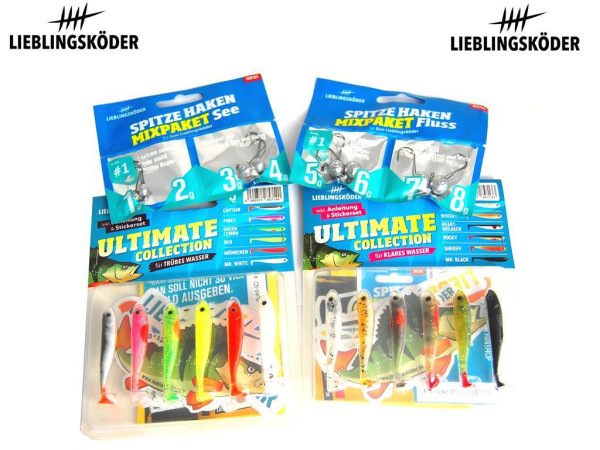 Lieblingsköder 5 cm - Barsch - kleines Starter-Set