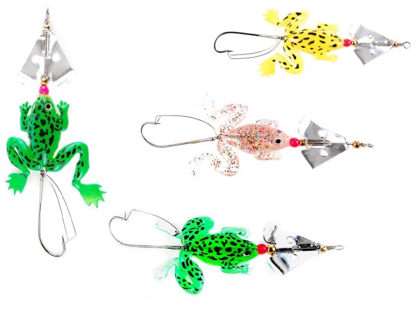 Frosch Spinner - incl. Weedless Krautschutz