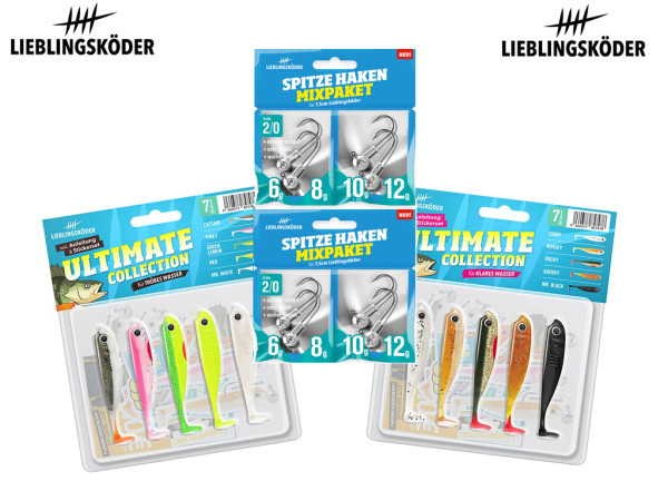 Lieblingsköder 7,5 cm Barsch - kleines Starter-Set