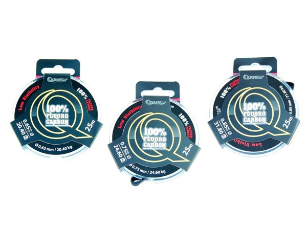 Quantum Fluoro Carbon Predator 25 m Spule