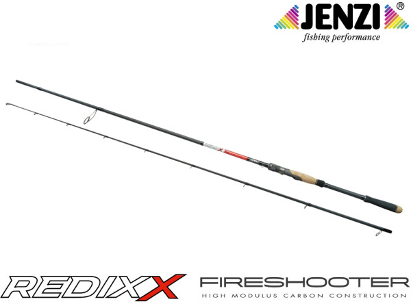 Spin-Rute Redixx Fireshooter Allrounder mit 25 - 75 g Wurfgewicht