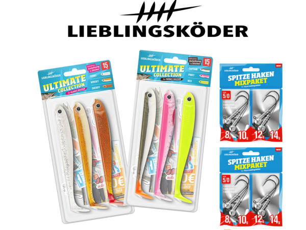 Raubfischstore - Lieblingsköder 15 cm - kleines Starterset - Hecht