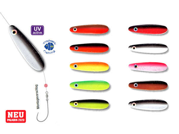 Durchlaufblinker Thor 4 g Troutwerk Fishing