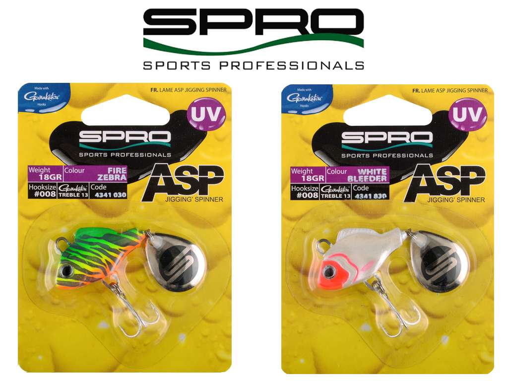 SPRO Esche ASP Spinner UV - Esche Spin Tail - Foto 3