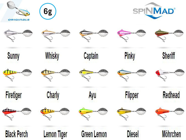 SpinMad Originals 6g Spinjig