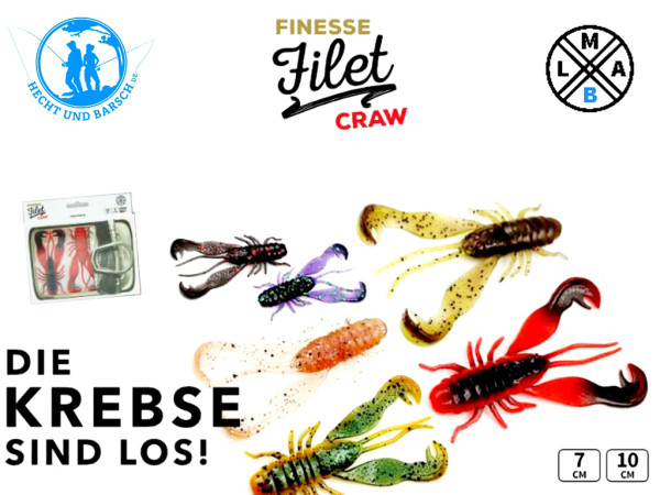 #LMAB Finesse Filet Craw 7 bis 10 cm