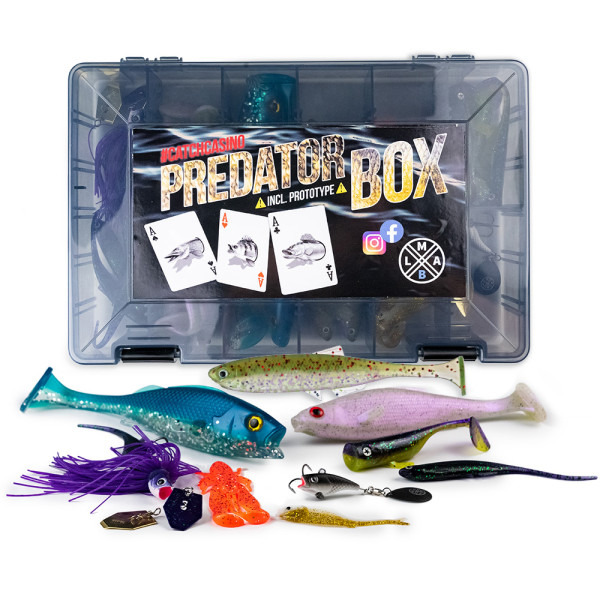 LMAB Catch Casino Predator Box - Limited Edition - 27 Kunstköder incl. Box