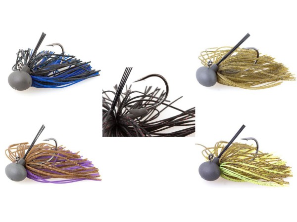 KEITECH Rubber Jig Model II (Version 2) 7 bis 14 g Tungsten - Gamakatsu 2.0
