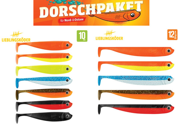 Lieblingsköder - Dorsch-Paket 10 bis 12,5 cm