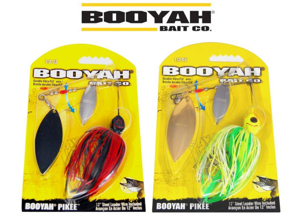 Booyah Spinnerbaits Pikee - 2 Blätter 14 gr - 4 versch. Farben